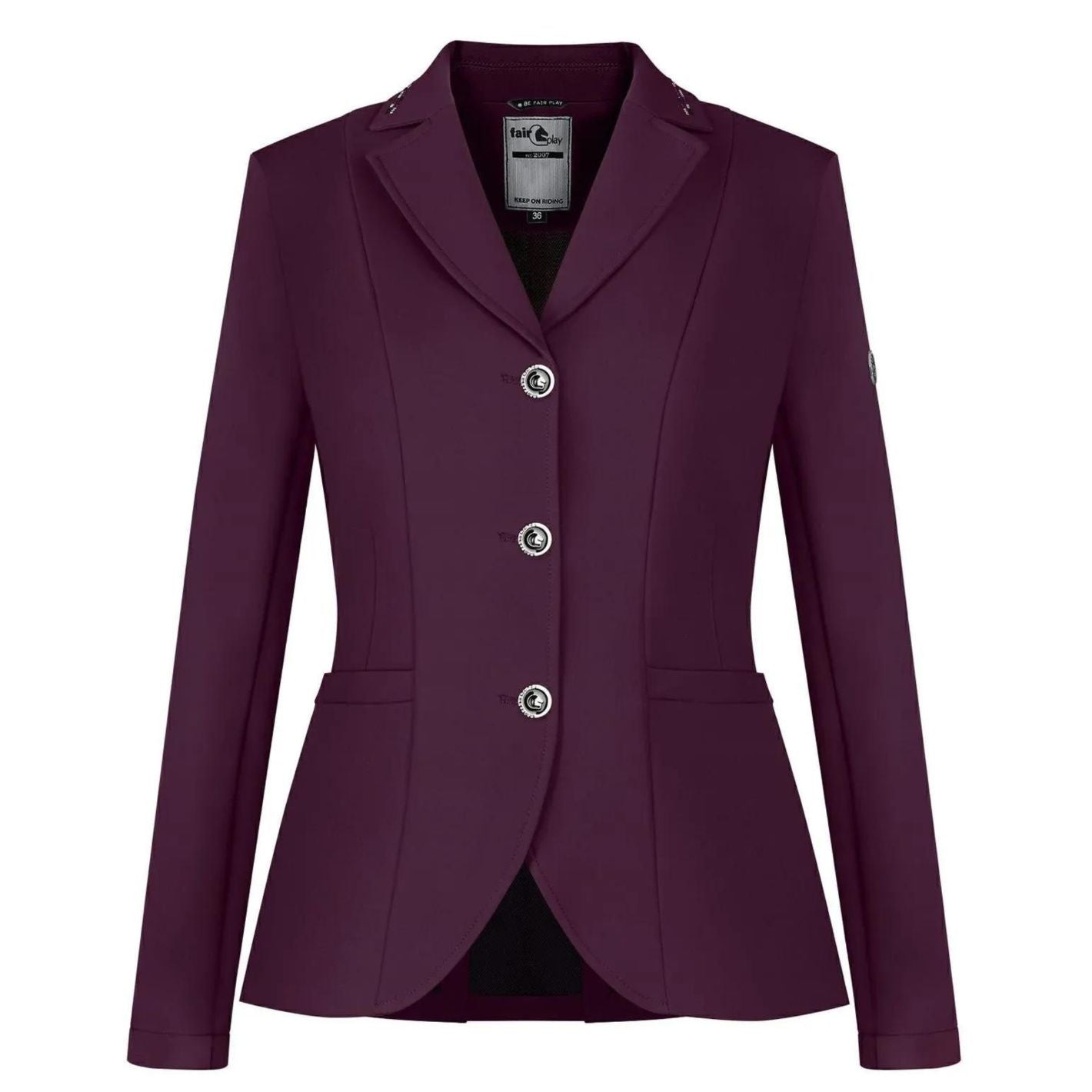 Fair Play Natalie Jacket - Royal Berry