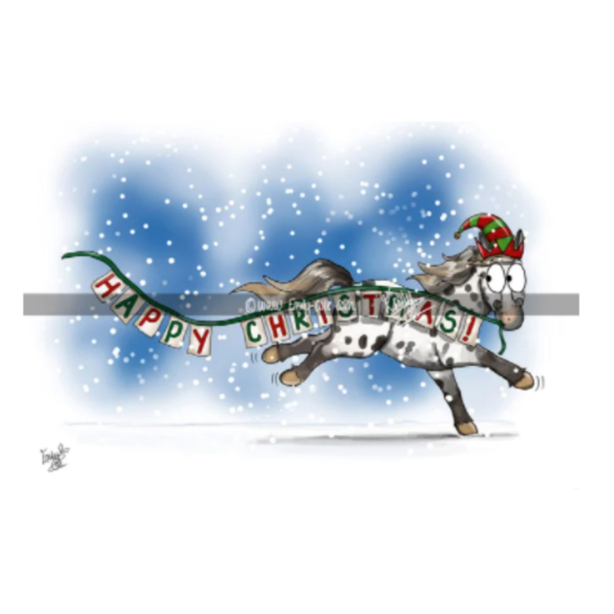 Emily Cole Christmas Greeting Cards -  Pack of 10 cards