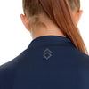 Aztec Diamond Short Sleeve Kids Base Layer - Navy