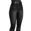 Aztec Diamond Premium Denim Breeches - Black