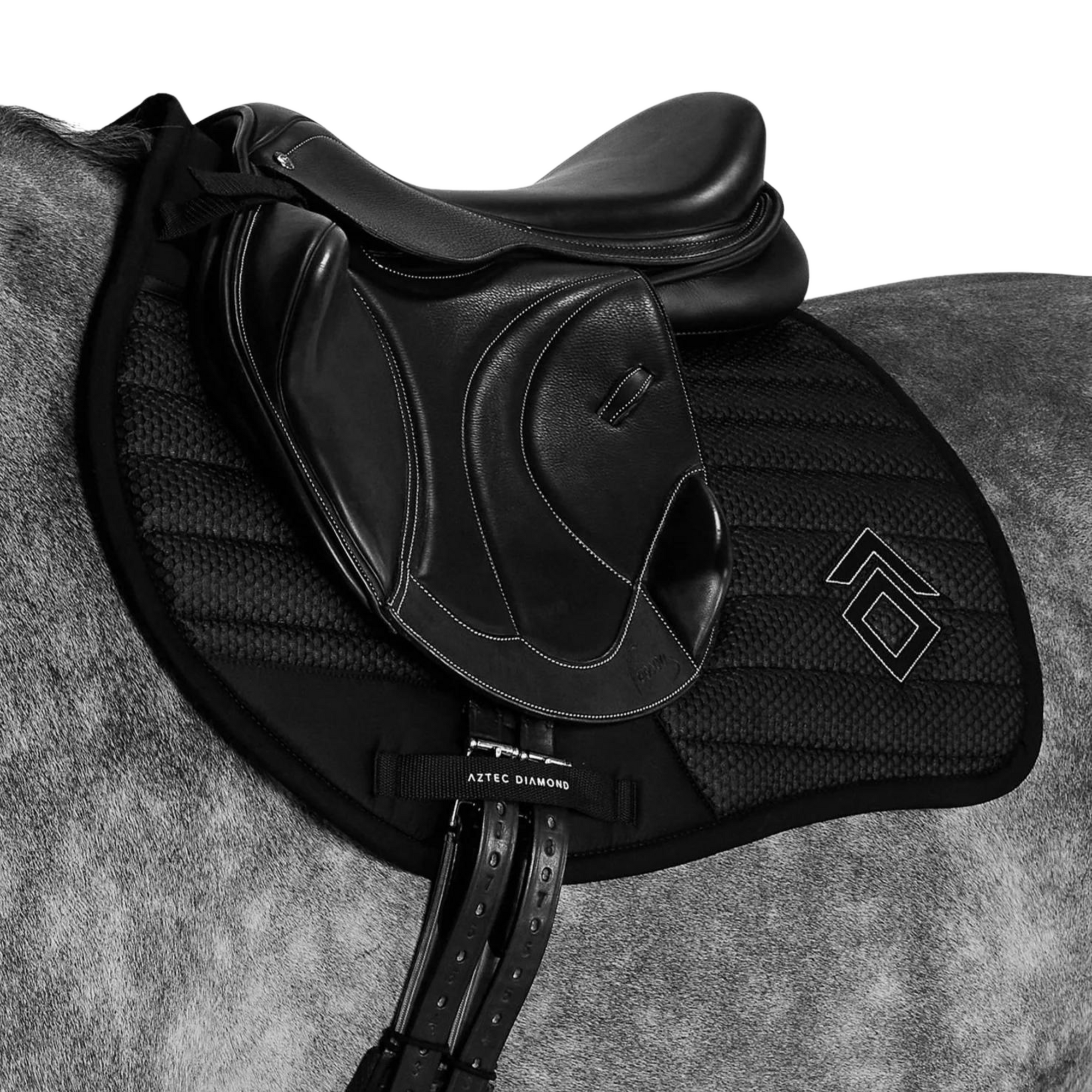 Aztec Diamond Mesh Jump Pad - Black