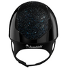Samshield 2.0 Shadowglossy Helmet - Black Swarovski Summer Night Top, Crystal Fabric Blazon