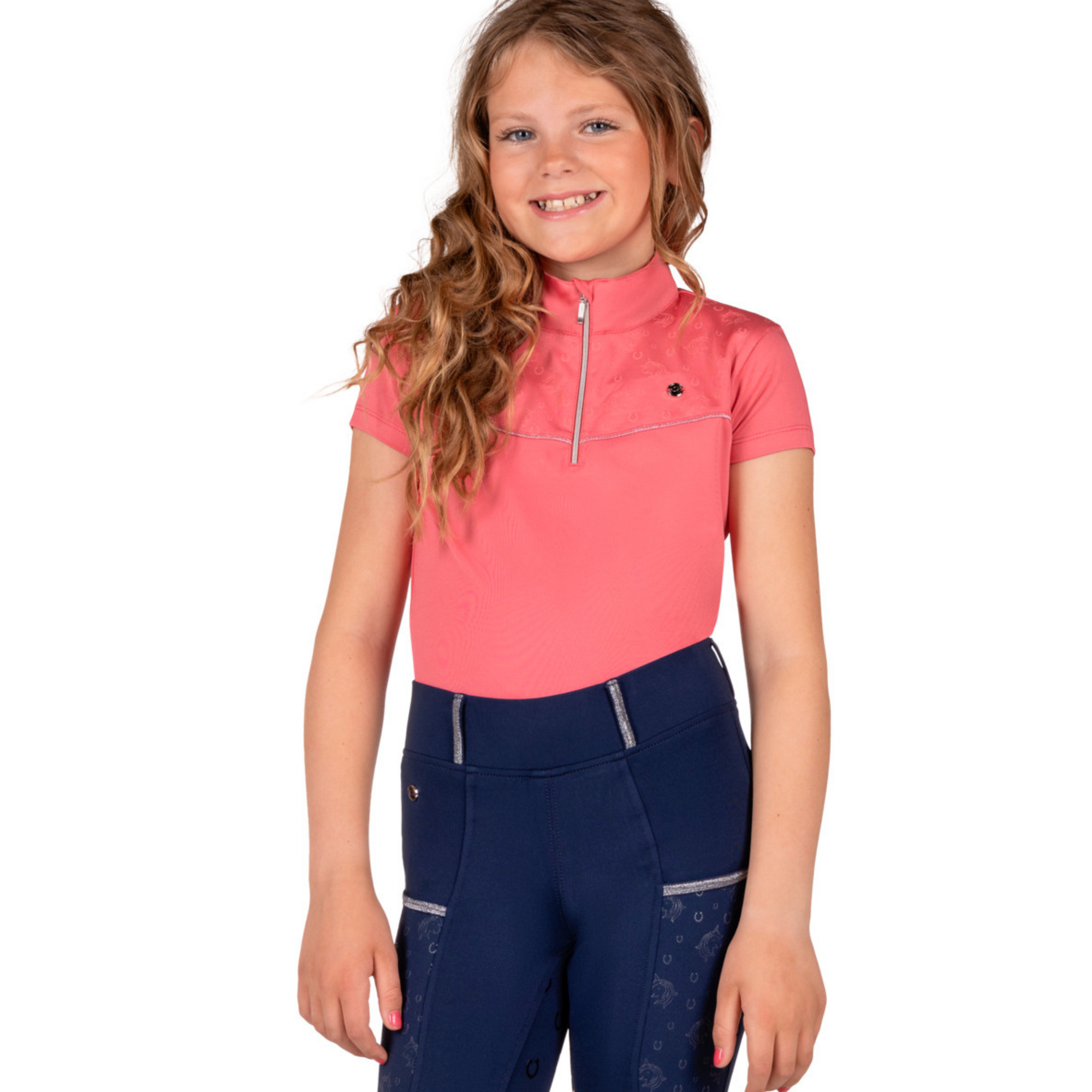 QHP Jaily Kids Shirt - Pink