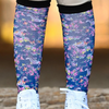 Dreamers & Schemers Boot Socks - Pony Mac Blue Floral Horse