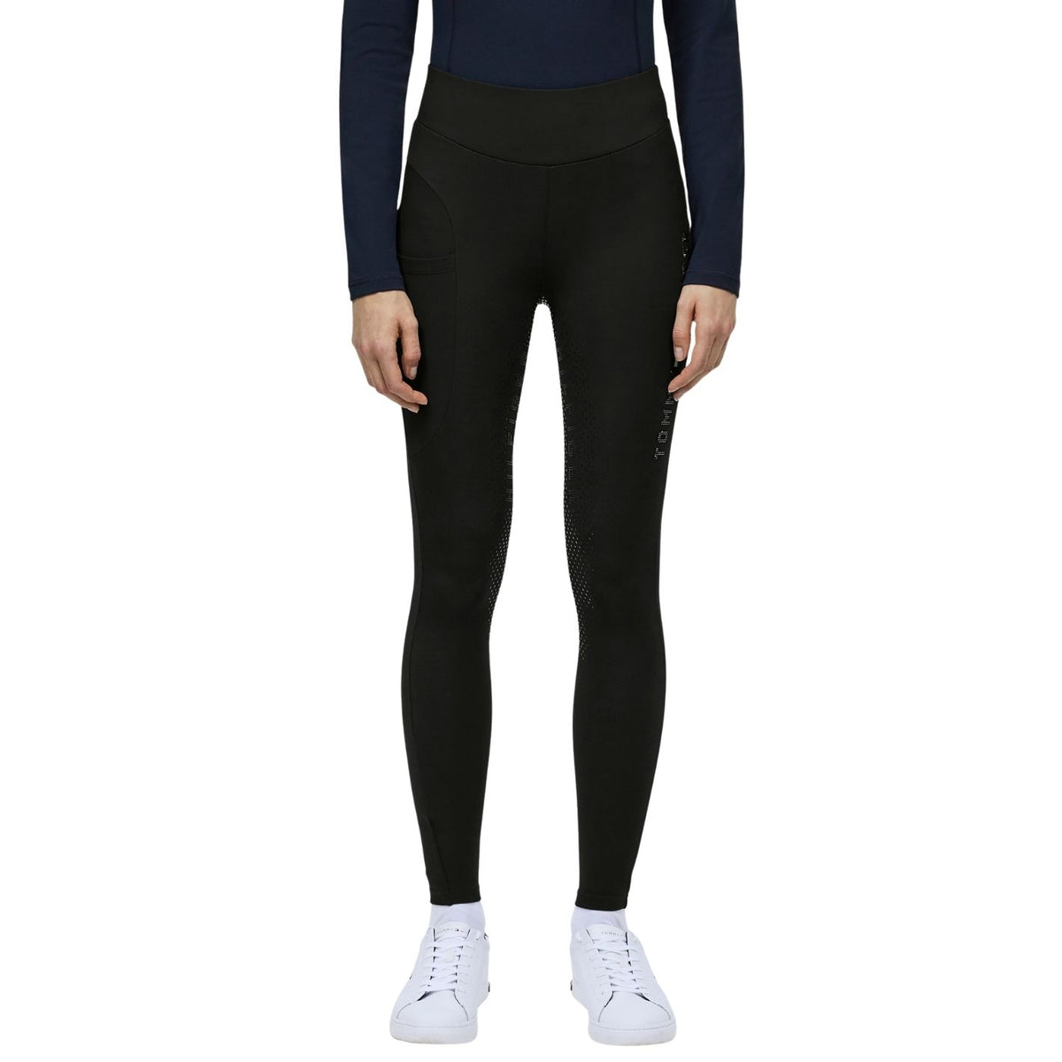 Tommy Hilfiger Elmira Rhinestone Leggings - Black