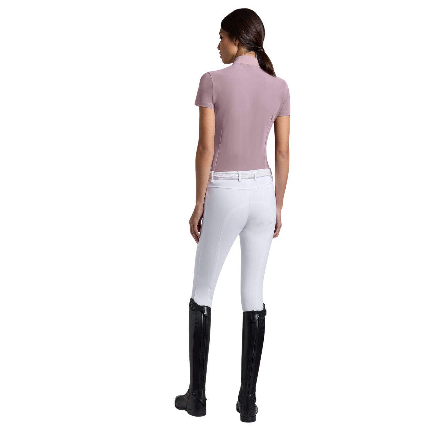 Cavalleria Toscana Short Sleeve Shirt - Grape Shake