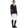 Cavalleria Toscana Competition Jacket - Black w Perforated Inserts