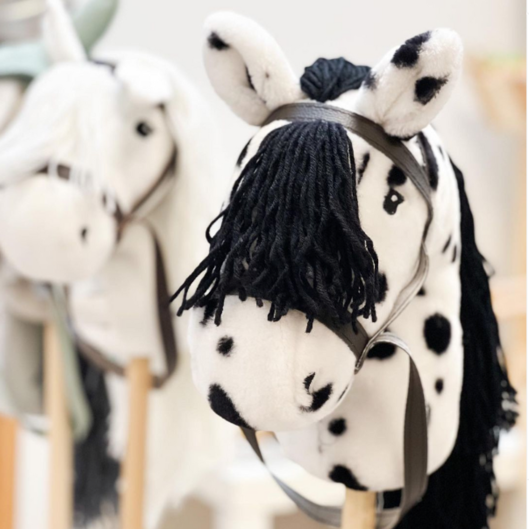 Astrup Hobby Horse - White Spotted