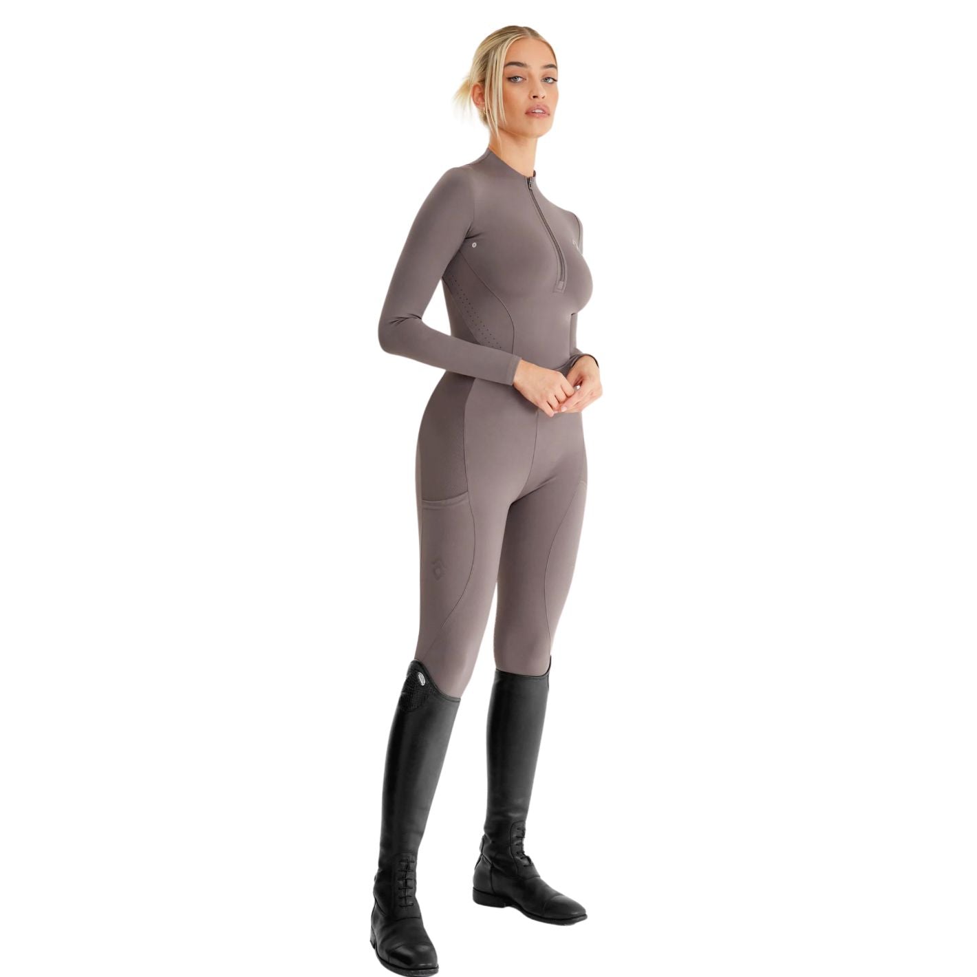 Aztec Diamond Core Long Sleeve Base Layer - Fawn