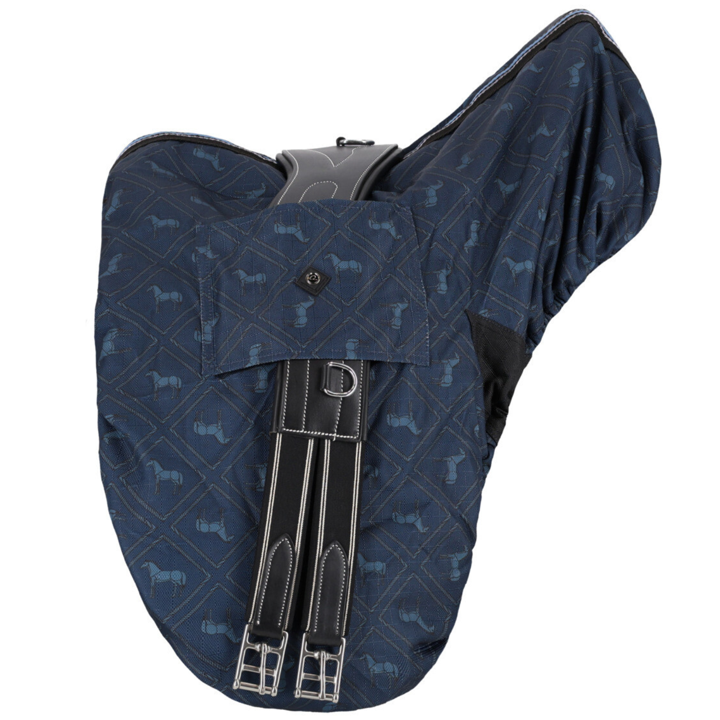 QHP Saddle Cover - Navy Dusk
