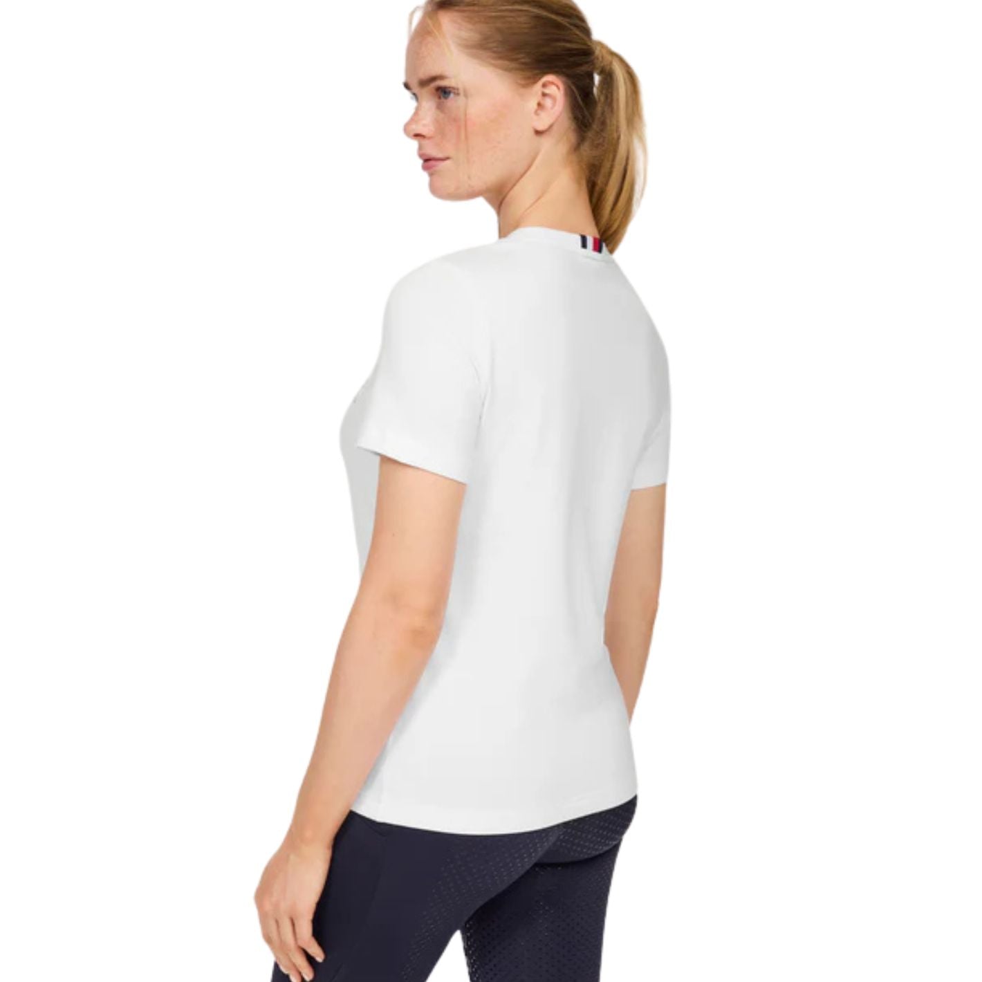 Tommy Hilfiger Belmont Rhinestone T-Shirt - White