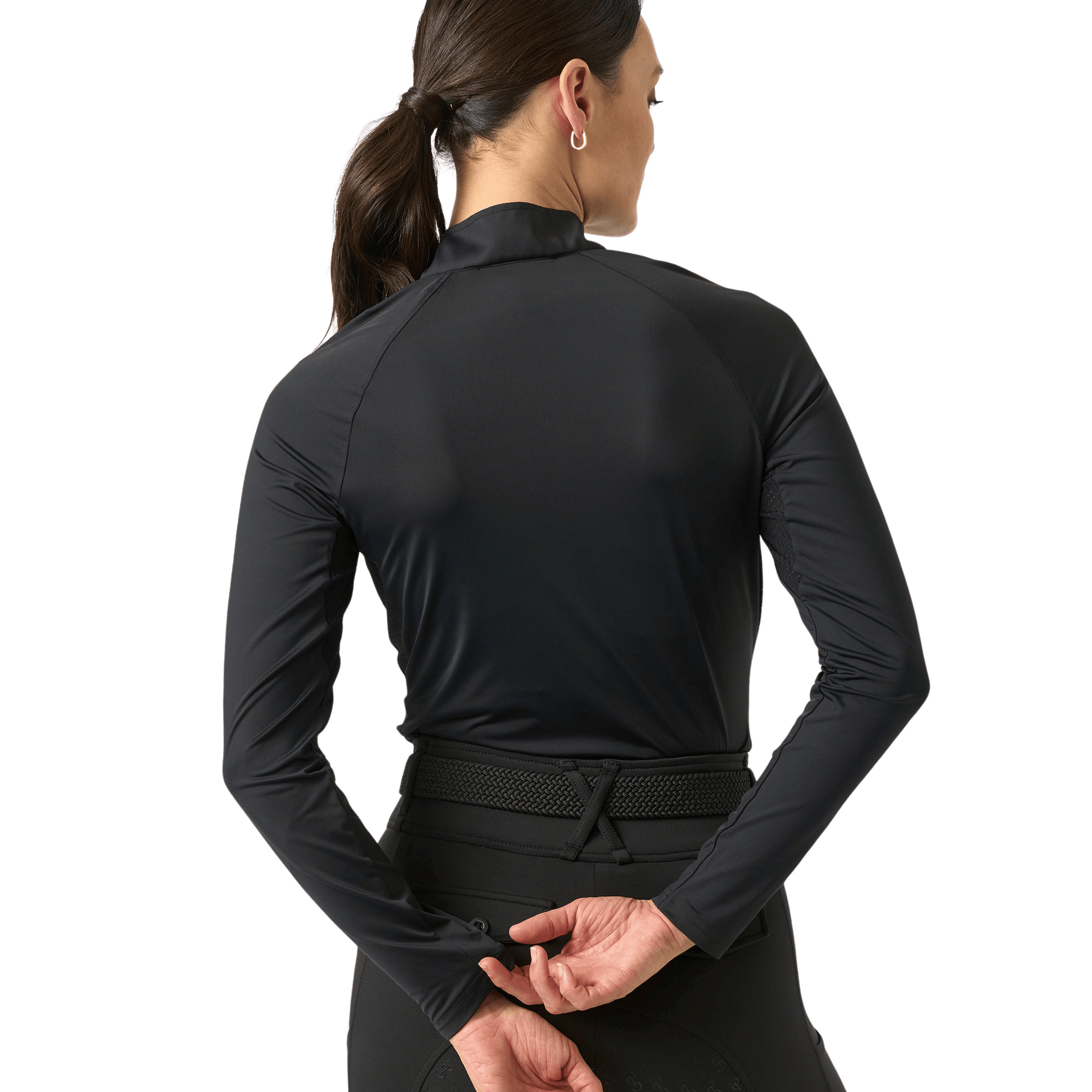 PS of Sweden Evelina Crystal Logo Shirt - Black