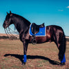 Equestrian Stockholm Dressage Pad - Sapphire