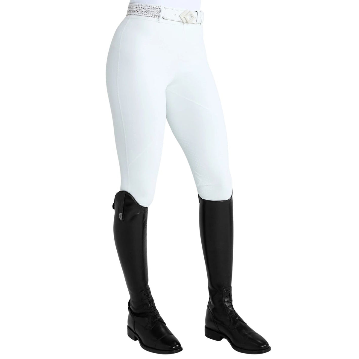 Aztec Diamond Essential Competition Leggings - White