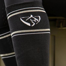 Load image into Gallery viewer, Bare Equestrian Signature Sock - Black
