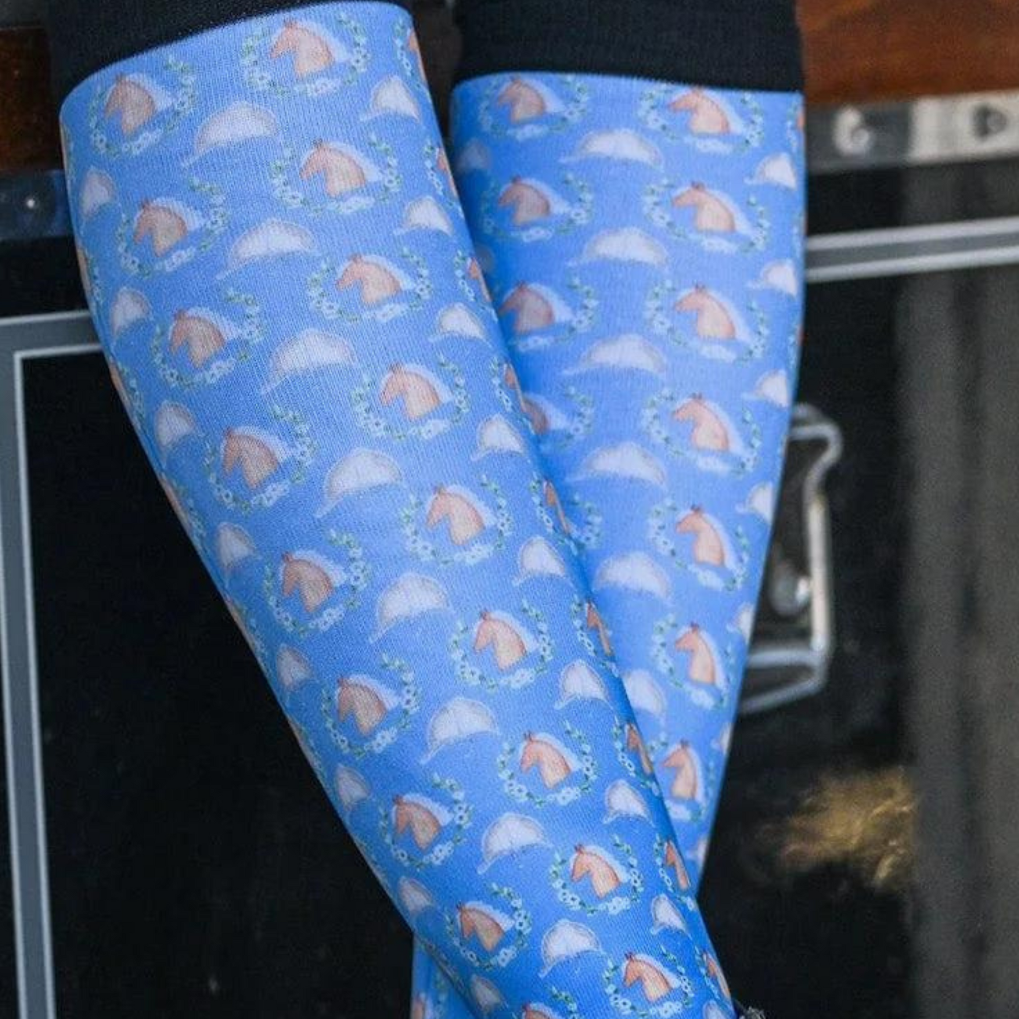 Dreamers & Schemers Boot Socks - Derby Blue