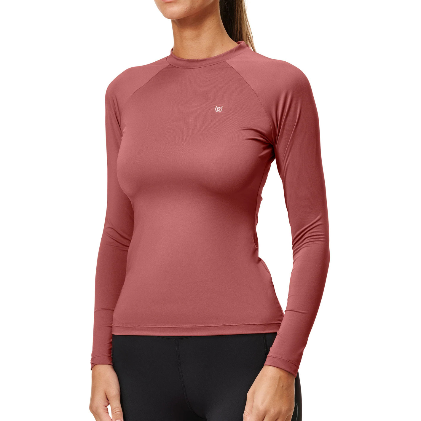 Equestrian Stockholm Dynamic Base Layer Top - Amber Rose