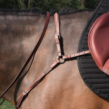 Load image into Gallery viewer, CWD Raised Adjustable Bridge Breastplate - Brown
