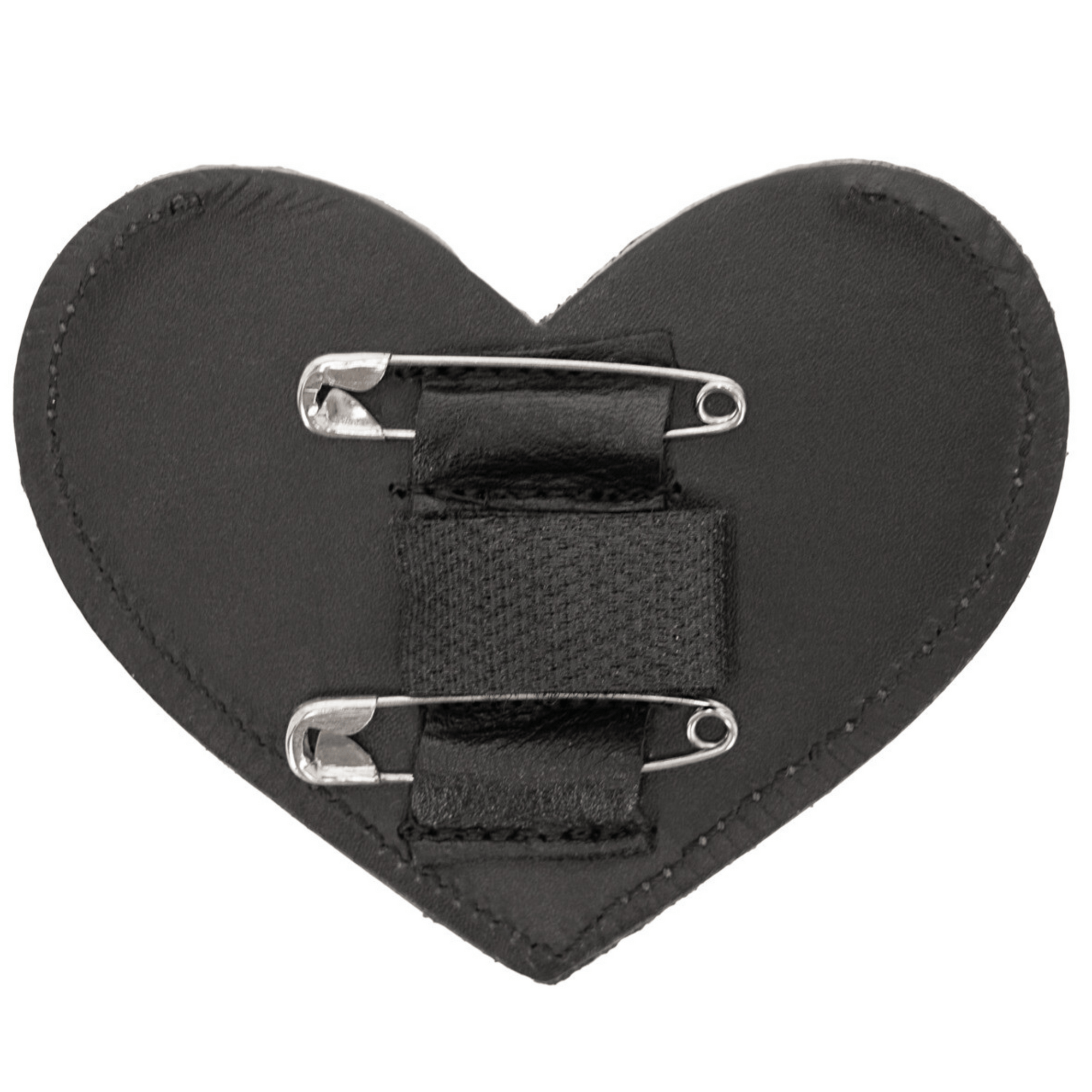QHP Number Holder Heart - Silver