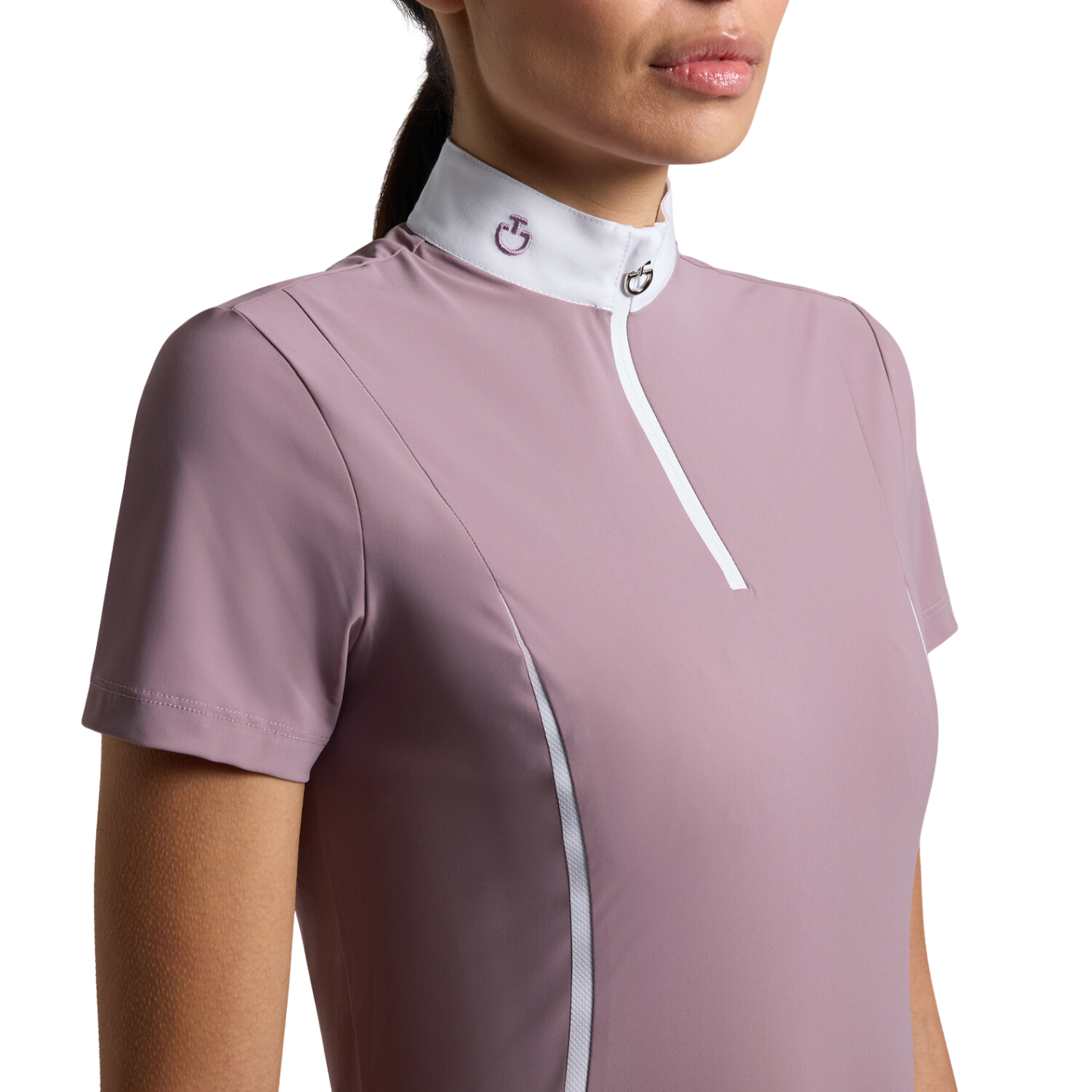 Cavalleria Toscana Technical Competition Shirt - Grape Shake