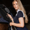 Equestrian Stockholm Crystal Champion Top - Dark Ocean
