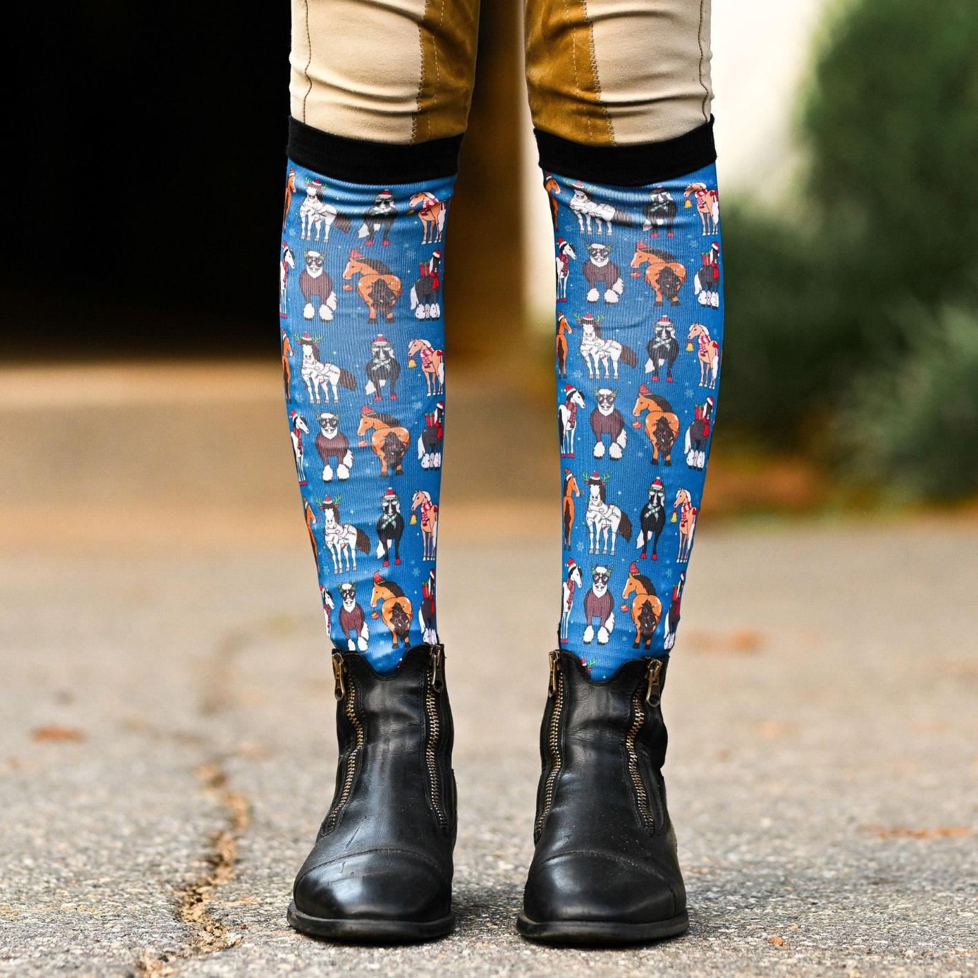 Dreamers & Schemers Boot Socks - Jingle All The Way