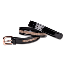 Load image into Gallery viewer, Waldhausen Rose Gold Leather Belt
