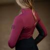 Equestrian Stockholm Air Breeze Top - Bordeaux