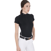 Equestro Technical Polo Shirt - Black