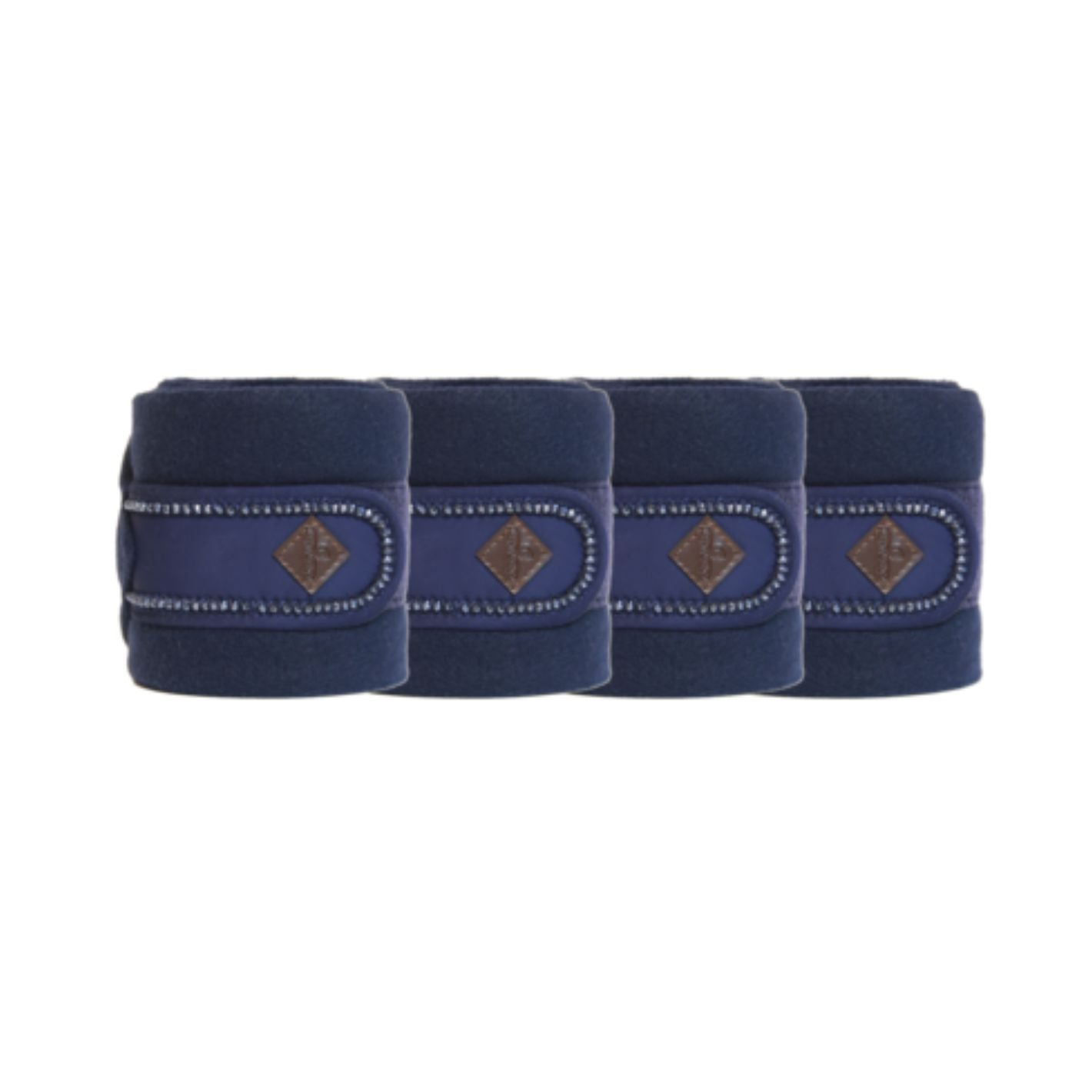 Kentucky Pearl Polar Fleece Bandages - Navy