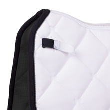 Load image into Gallery viewer, PresTeq Jump Saddle Pad - White/Black
