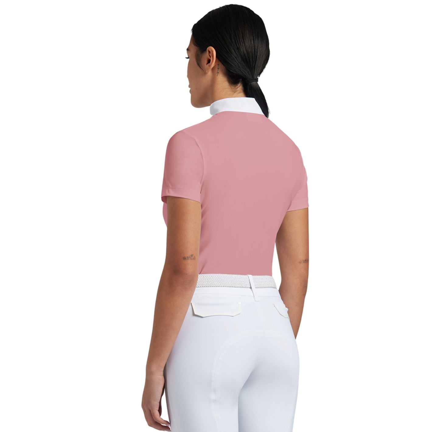 Cavalleria Toscana Technical Competition Shirt - Dusty Rose