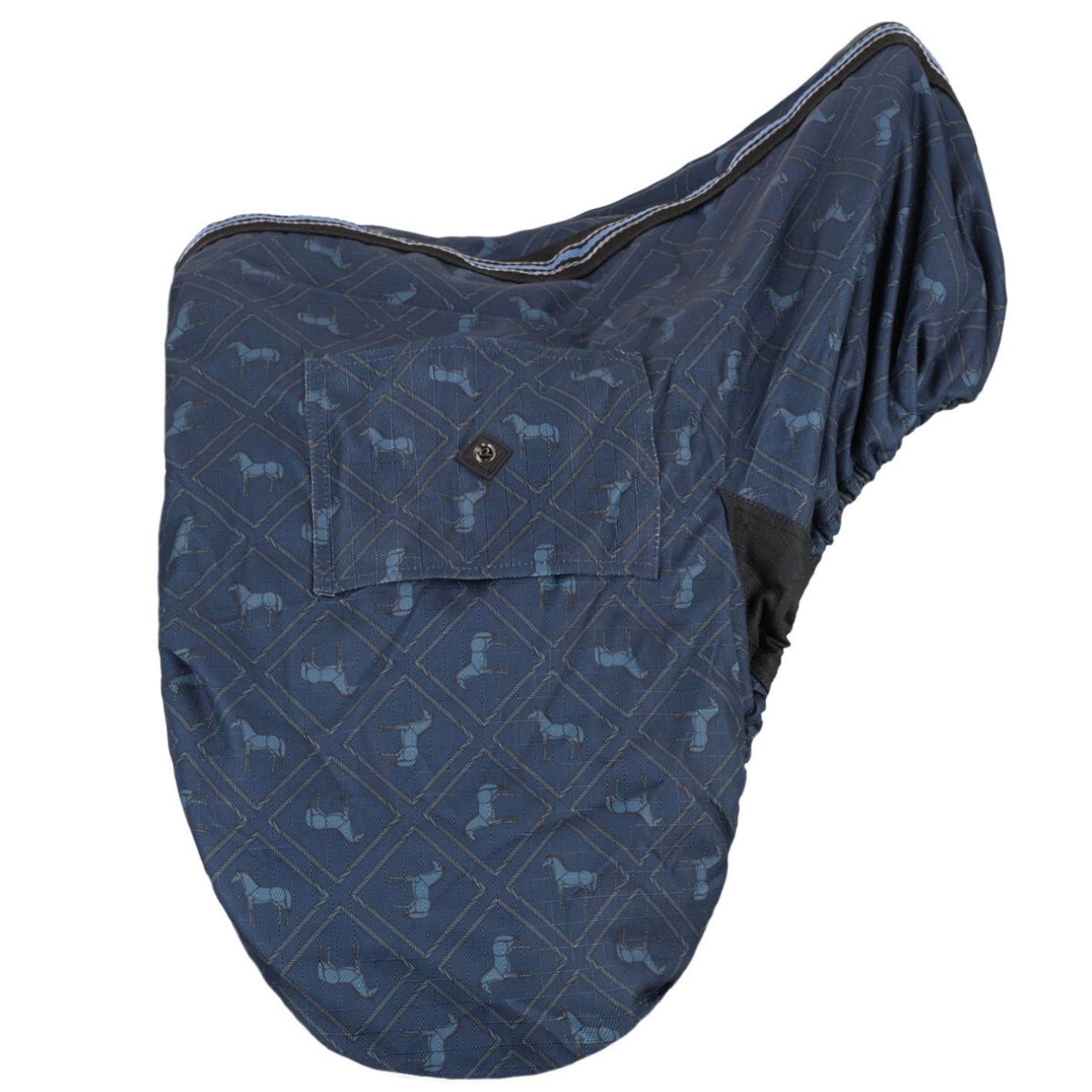 QHP Saddle Cover - Navy Dusk