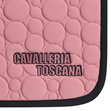 Load image into Gallery viewer, Cavalleria Toscana Circular Dressage Pad - Dusty Pink/Black
