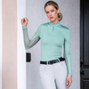 Equestrian Stockholm Air Breeze Top - Mint Green
