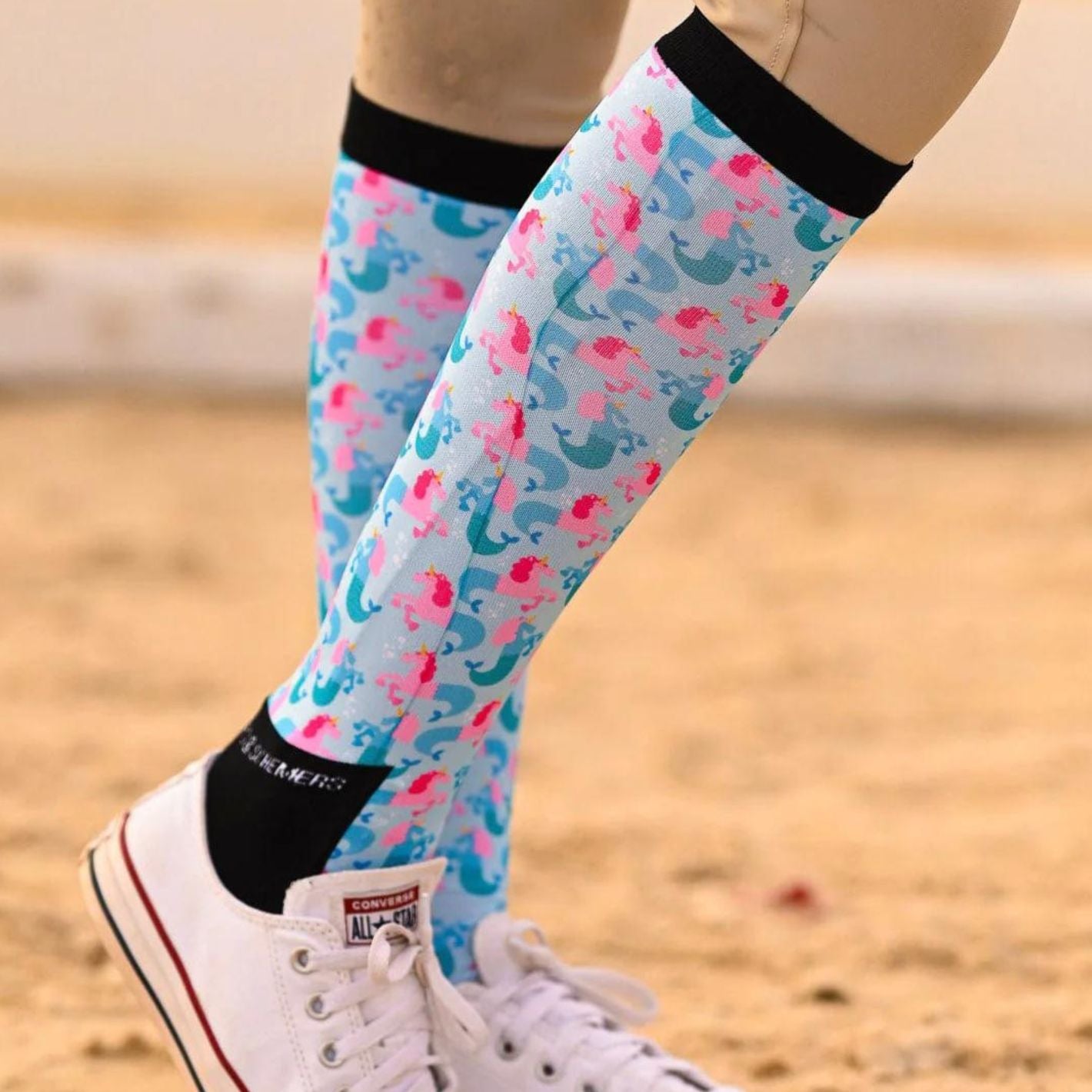 Dreamers & Schemers Boot Socks - Sea Corn