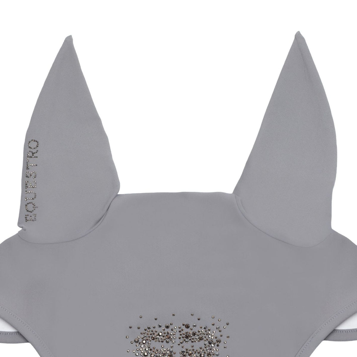 Equestro Rhinestone Bonnet - Frost Grey