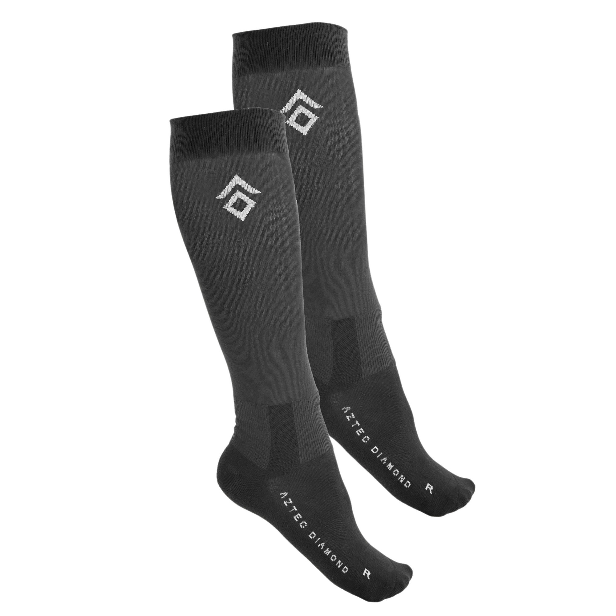 Aztec Diamond Underboot Sock 2-Pack - Black