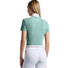 Cavalleria Toscana Technical Competition Shirt - Light Teal Green