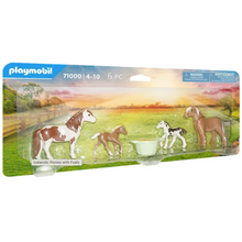 Load image into Gallery viewer, Playmobil Icelandic Ponies with Foal
