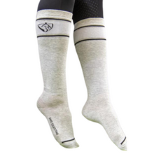 Load image into Gallery viewer, Bare Equestrian Signature Sock - Grey
