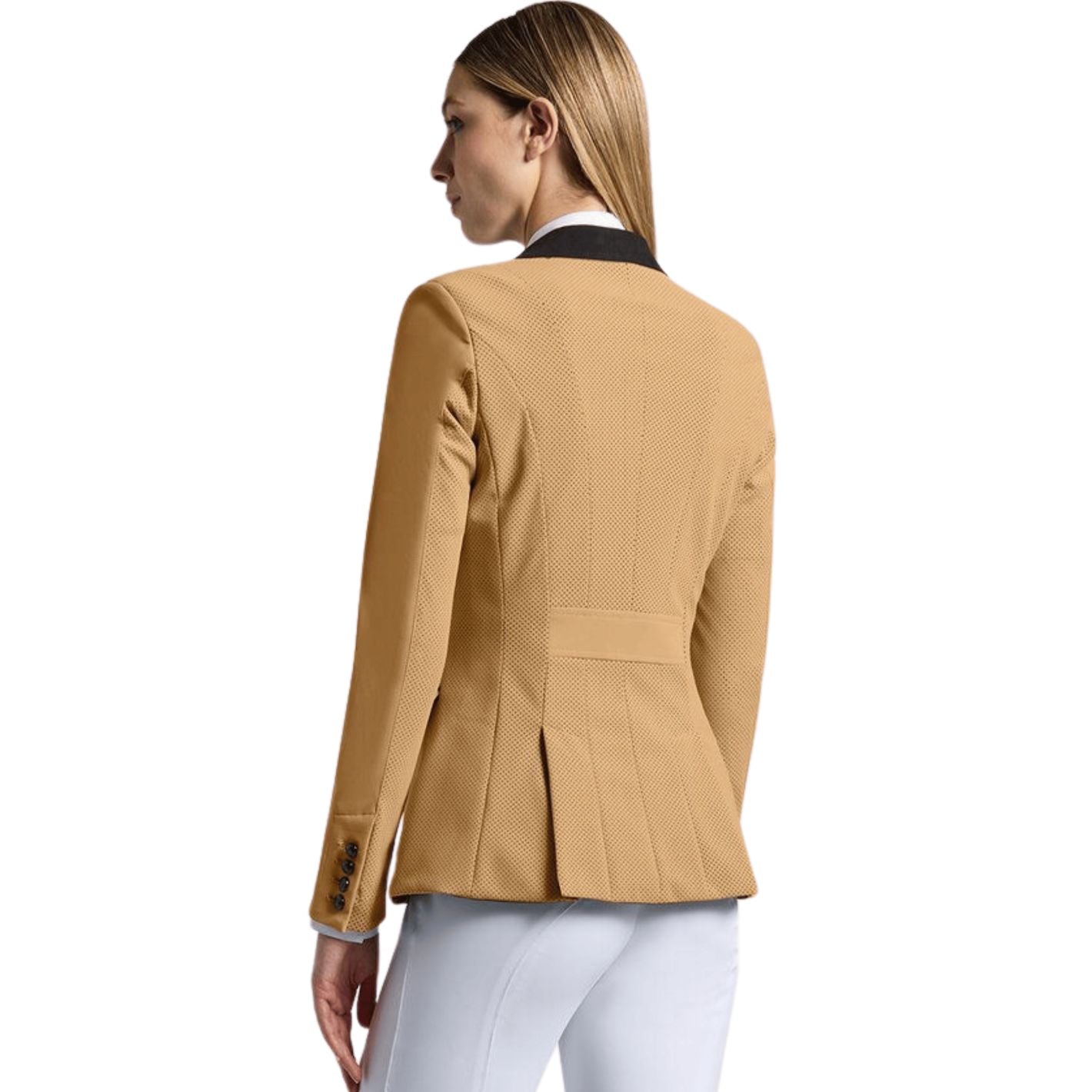 Cavalleria Toscana Competition Jacket - Tan w Perforated Inserts