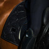 Equestrian Stockholm Dressage Pad - All Black Glimmer