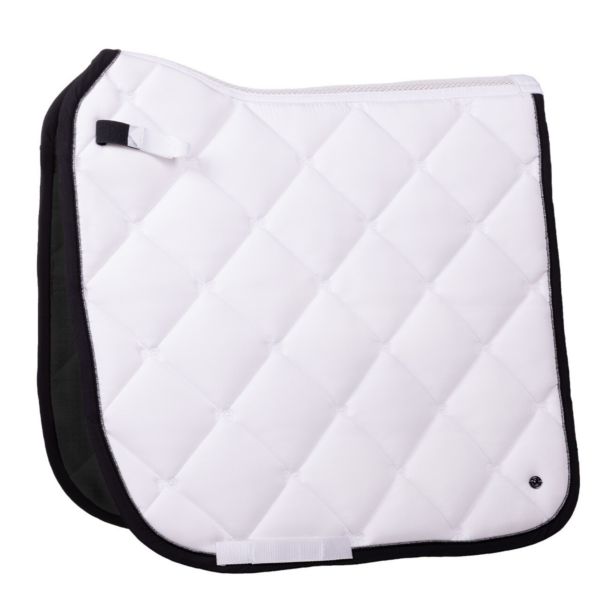 PresTeq Dressage Pad - White/Black