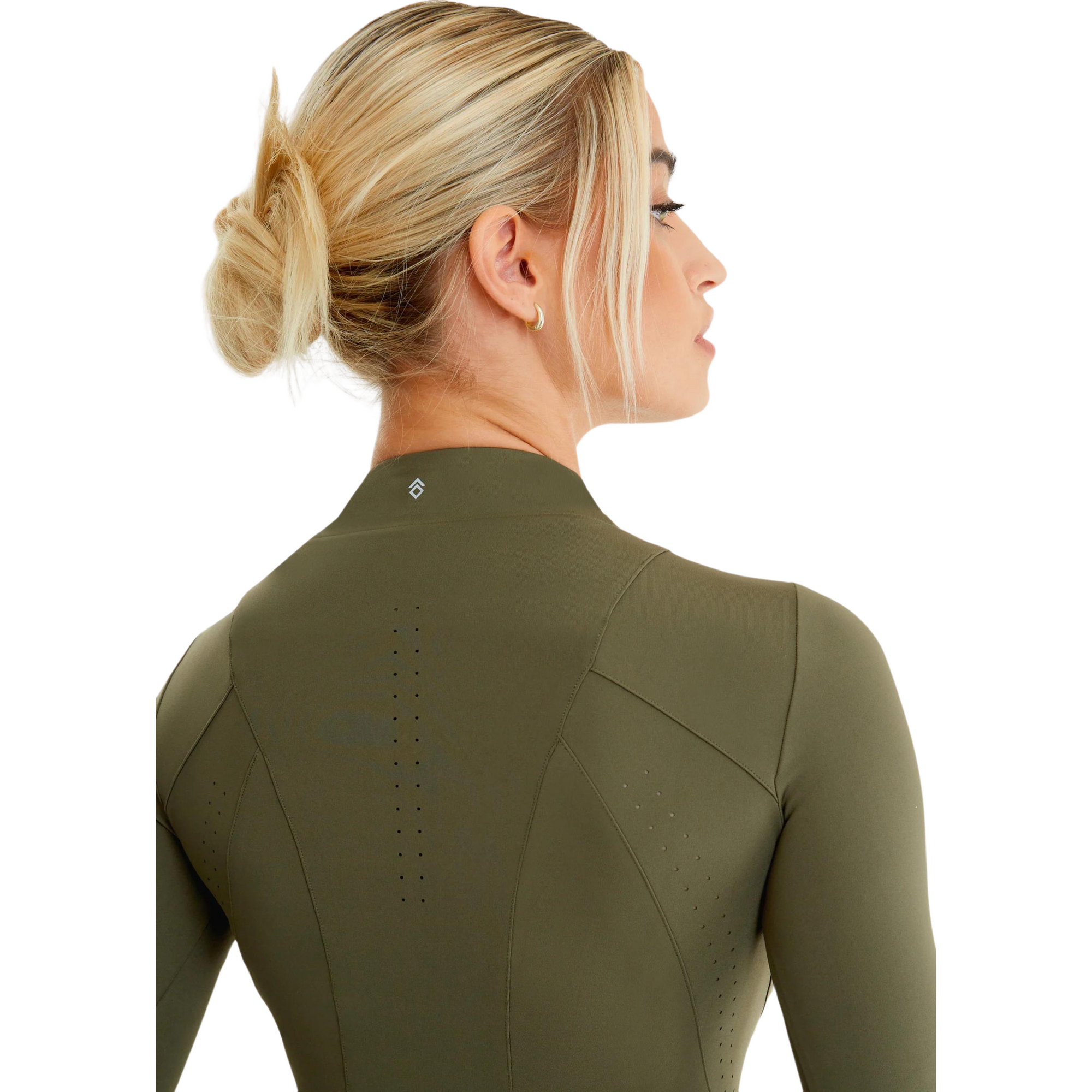 Aztec Diamond Core Long Sleeve Base Layer - Green