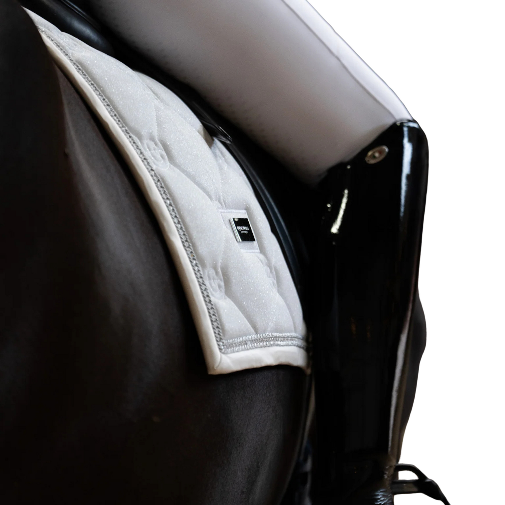 Equestrian Stockholm Dressage Pad - Timeless White Glimmer