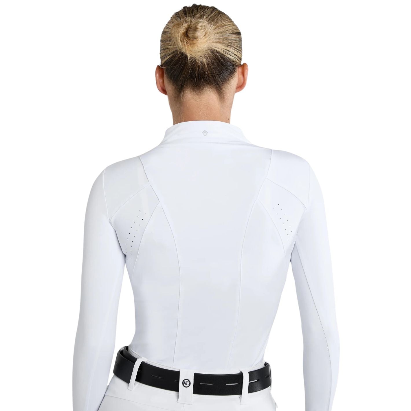 Aztec Diamond Core Long Sleeve Base Layer - White