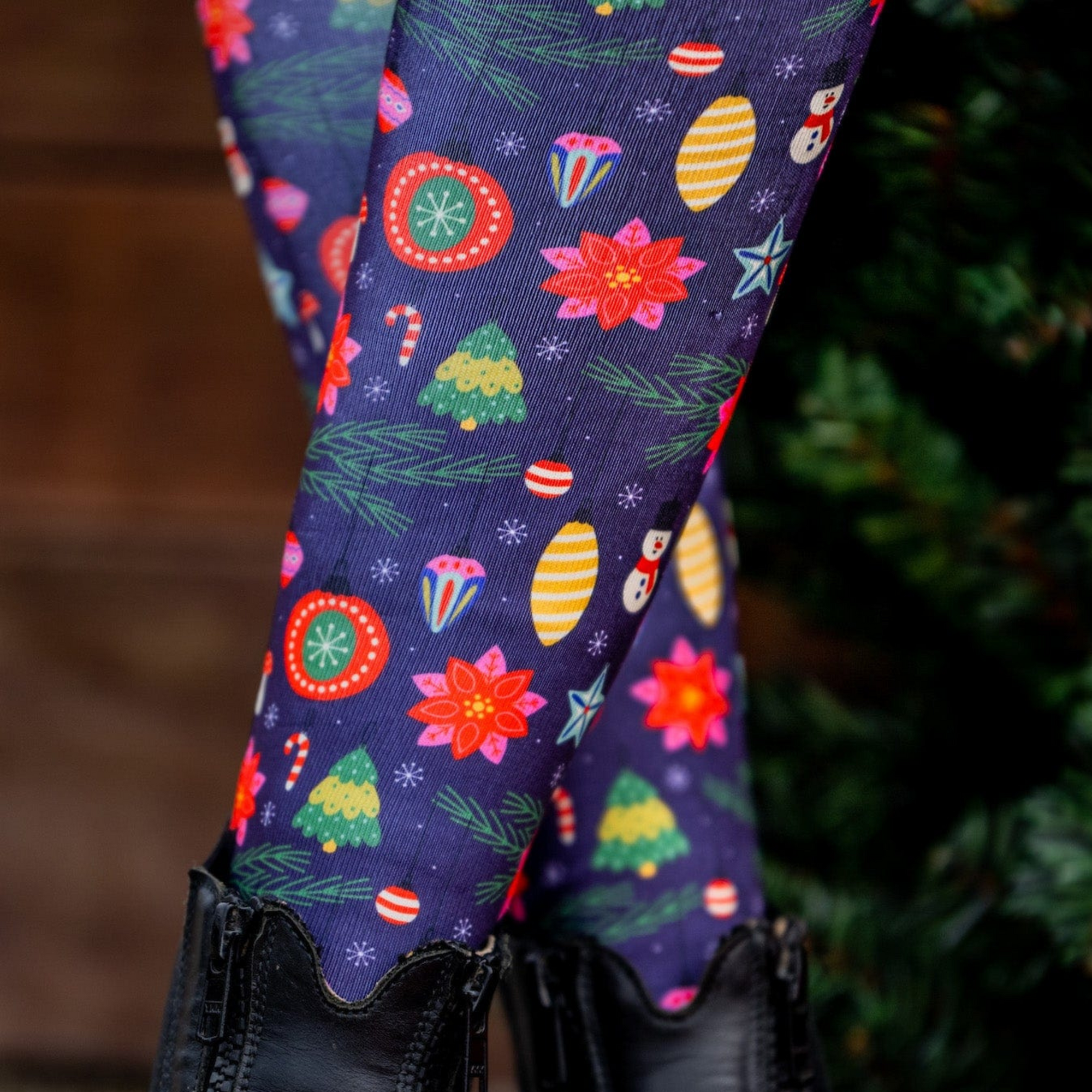 Dreamers & Schemers Boot Socks - Ornaments