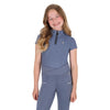 QHP Aubree Kids Shirt - Misty Blue