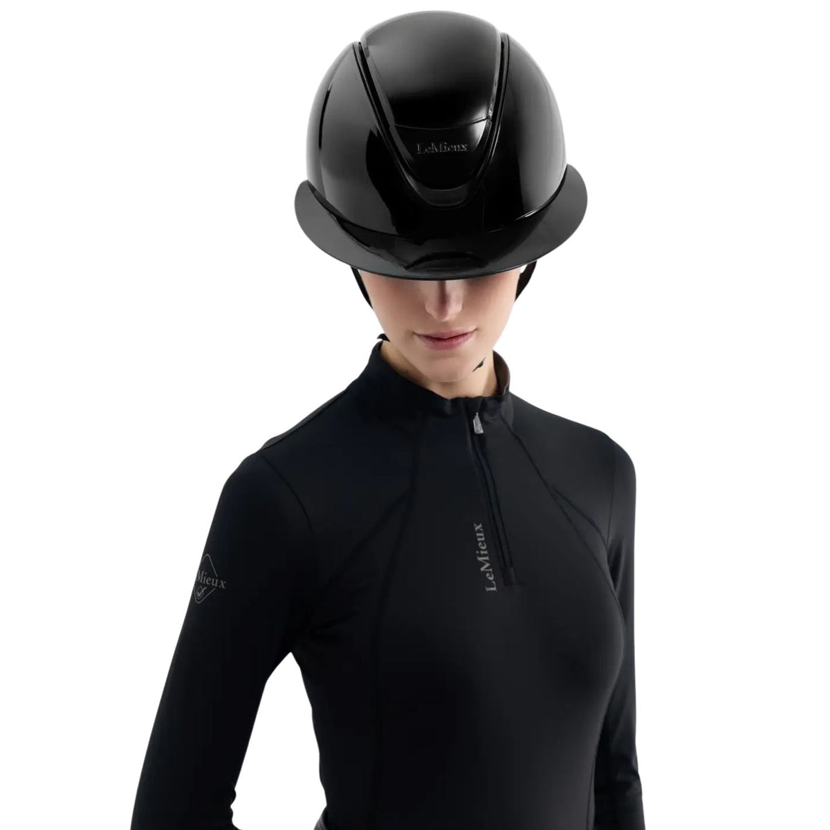 Lemieux Verv Competition Helmet - Gloss Black